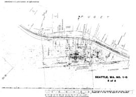 Plat Map of Great Northern Facilities at Seattle, Washington, undated