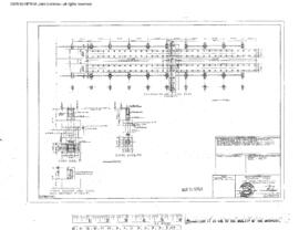 Great Northern Engineering Drawing, Coach Repair Building - King Street at Seattle, Washington, 1958