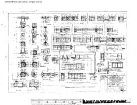 Great Northern Engineering Drawing, Pier 88 Warehouse and Offices at Seattle, Washington, 1948