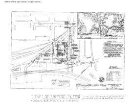 Spokane, Portland, and Seattle Railway Engineering Drawing, Yard Office at Vancouver, Washington,...
