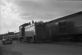 Milwaukee Road Diesel Locomotive 1637, Bellingham, Washington, undated