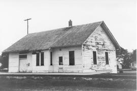 Great Northern Depot at McCanna, Minnesota, undated