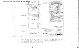 Great Northern Engineering Drawing: General Plan, Bridge 4.9, South of Henley, Oregon, 1951
