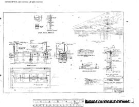 Northern Pacific Engineering Drawing, Diesel Fueling Facilities at Helena, Montana, 1953