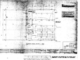 Northern Pacific Engineering Drawing, Locomotive and Car Repair Facility at Mandan, North Dakota,...