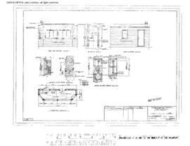 Great Northern Engineering Drawing, Standard Frame Track Scale House at Kettle Falls, Washington,...