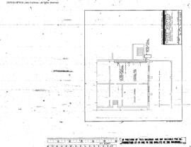 Great Northern Engineering Drawing, Diesel Repair Shop at Havre, Montana, 1974