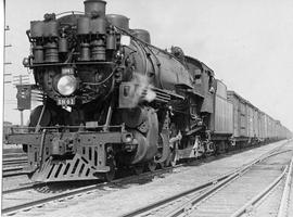 Northern Pacific  steam locomotive  1841 at Auburn, Washington, circa 1925.