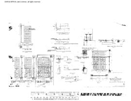 Northern Pacific Engineering Drawing, Machine Shop at Parkwater, Washington, 1911