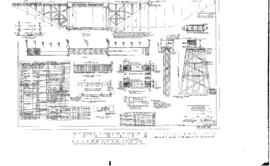 Great Northern Engineering Drawing: General Plan, Bridge 7 - Little Spokane River, North of Dean,...