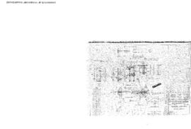 Northern Pacific Engineering Drawing: Shop Plan - Cross Girders, 135 Foot Turntable, undated