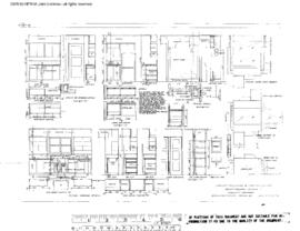 Spokane, Portland, and Seattle Railway Engineering Drawing, Section Foreman's Dwelling at Farring...