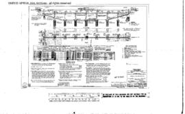 Northern Pacific Engineering Drawing: General Plan/Elevation, Bridge 73 - Clark Fork River, West ...