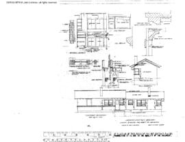 Spokane, Portland, and Seattle Railway Engineering Drawing, Living Quarters for Agent (Oregon Ele...