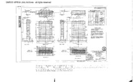 Spokane, Portland and Seattle Railway Engineering Drawing: Piers Number 2 and 3, Bridge 336.1 - H...