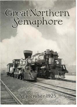 'Great Northern Semaphore' September 1925