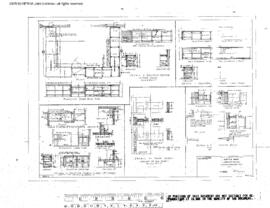 Great Northern Engineering Drawing, Commissary Building at King Street Coach Yard at Seattle, Was...