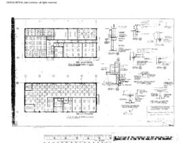 Northern Pacific Engineering Drawing, Freight House and Transport Facilities at South Seattle, Wa...