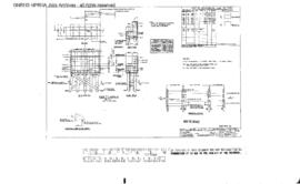 Northern Pacific Engineering Drawing: Pier Details and Bearing Layout, Bridge 42 - 3rd Street, Te...