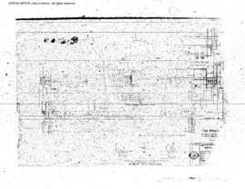 Great Northern Engineering Drawing, Engine House at South Klamath, Oregon, 1931