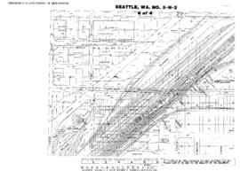 Plat Map of Northern Pacific Facilities at Seattle, Washington, undated