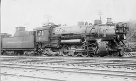 Northern Pacific  steam locomotive  1841 at Auburn, Washington, in 1924.