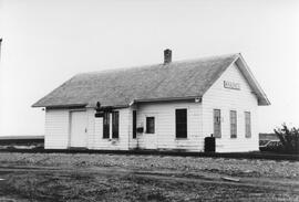 Great Northern Depot at Kragnes, Minnesota, 1968