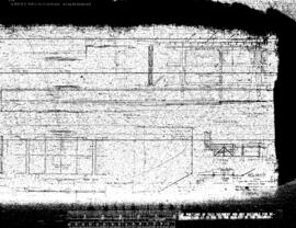 Northern Pacific Engineering Drawing, Freight House at Kennewick, Washington, undated