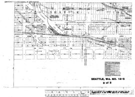 Plat Map of Great Northern Facilities at Seattle, Washington, undated