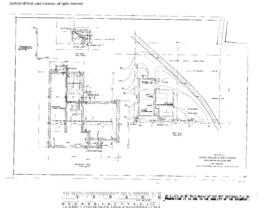 Spokane, Portland, and Seattle Railway Engineering Drawing, Freight Agent Office at East Portland...