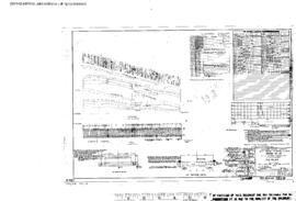 Northern Pacific Engineering Drawing: Tie Plan, Bridge 28 - South Pine Creek, South of Rosalia, W...