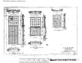 Milwaukee Road Engineering Drawing, Power House at Lewiston, Montana, 1913