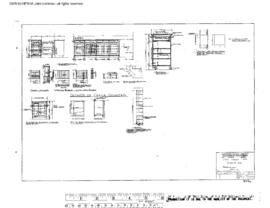 Northern Pacific Engineering Drawing, Freight House at Moscow, Idaho, 1952