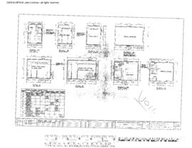 Burlington Northern Engineering Drawing, Unnamed Structure (Standard Plan), 1981