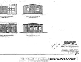 Northern Pacific Engineering Drawing, Garage and Shop for Car Department Electricians (cancelled)...