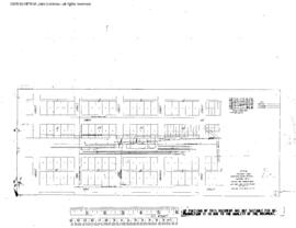 Northern Pacific Engineering Drawing, Depot at Centralia, Washington, 1913