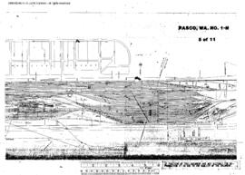 Plat Map of Northern Pacific Facilities at Pasco, Washington, 1958