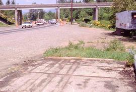 Site of Pacific Coast Railroad mainline at Maple Valley, circa 1996.