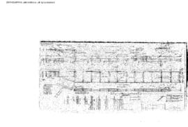 Northern Pacific Engineering Drawing: Shop Plan - Girders, 135 Foot Turntable, undated