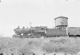 Northern Pacific steam locomotive 1372 at Woodinville, Washington, in 1955.