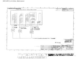 Northern Pacific Engineering Drawing, Unnamed Structure at Livingston, Montana, 1972