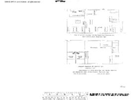 Spokane, Portland, and Seattle Railway Engineering Drawing, Freight House at Portland, Oregon, 1947
