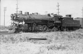 Northern Pacific  steam locomotive 1843  at Auburn, Washington, in 1924.