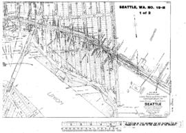 Plat Map of Northern Pacific Facilities at Seattle, Washington, 1915