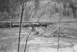 Northern Pacific North Coast Limited at Headworks Spur, Washington, in 1953.