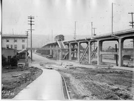 Seattle Municipal Railway Track, Seattle, Washington, 1930