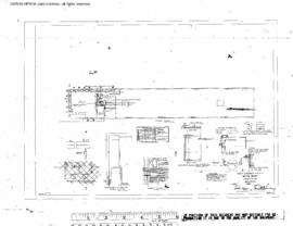 Great Northern Engineering Drawing, Freight House at Butte, Montana, 1943