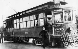 Seattle Municipal Railway Car 565, Seattle, Washington, circa 1915