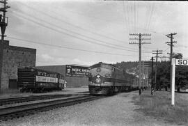 Great Northern Diesel Locomotive 281A, South Bellingham, Washington, undated