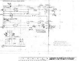 Great Northern Engineering Drawing, Power Plant at East Glacier Park, Montana, undated